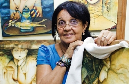 Artista de la plástica de Camagüey participa en feria de arte londinense