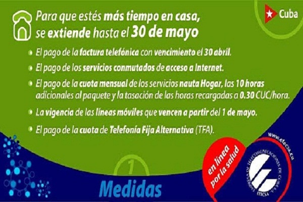 Cuba: ETECSA aplica nuevas medidas y tarifas de pago