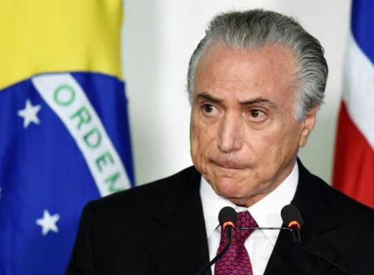 Policía Federal de Brasil demanda imputar a Temer por corrupción
