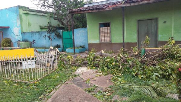 Minas sufrió los embates del poderoso huracán Irma (+ Audio y Fotos)