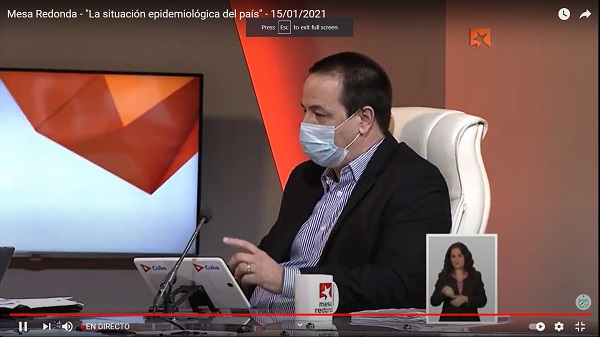 En vivo: Ministro cubano de Salud valora situación del país ante rebrote de la Covid-19