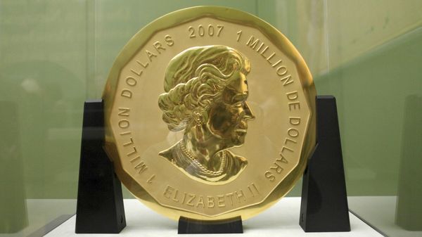 Roban gran moneda de oro en museo alemán