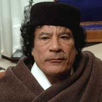 Concentran fuerzas en Libia para capturar hoy a Gadafi. (Foto: Archivo). Muamar Gadafi.