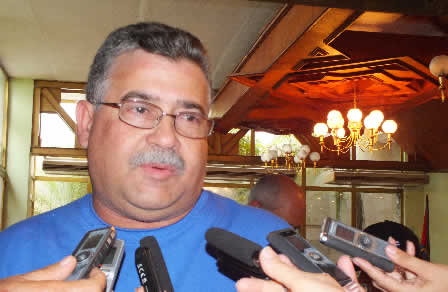 Omar Ruiz Martín, integrante del secretariado del Comité Central del Partido (FOTO: Pedro Paneque Ruiz)