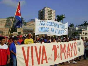 Comienzan en Cuba actividades por el 1ro de Mayo