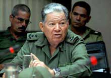 Recorre Jefe de Defensa Civil zonas afectadas por lluvias en Cuba