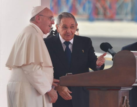 El Obispo de Roma hará visita de cortesía al Presidente cubano