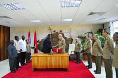 Raul Castro Attends Cuba-Angola Meeting