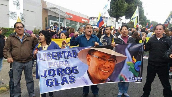 A pesar de delicada salud, Jorge Glas continúa en cárcel de máxima seguridad