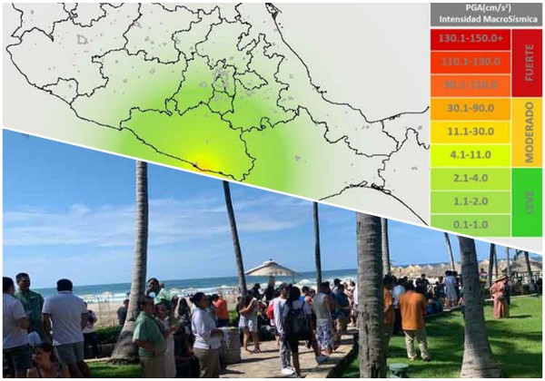 Sacudido por sismo puerto mexicano de Acapulco Sacudido por sismo puerto mexicano de Acapulco