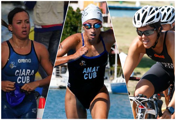 Equipo femenino cubano de Triatlón gana bronce en Barranquilla