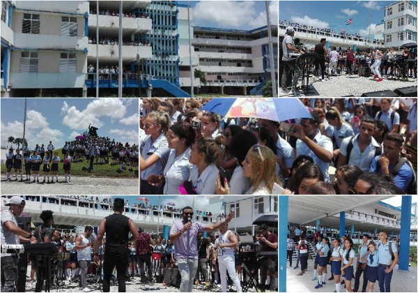 Celebran en escuela camagüeyana aniversario 42 de su inauguración por Fidel