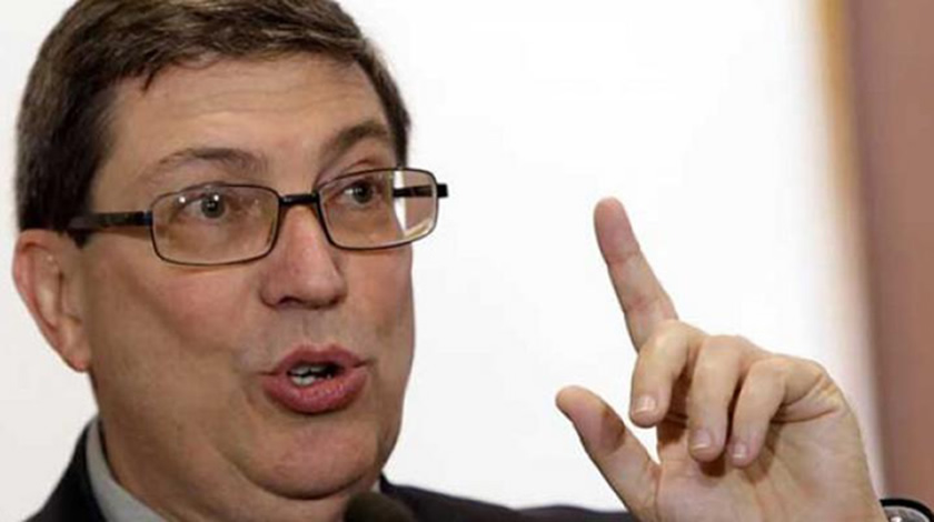 Rechaza canciller cubano nuevas medidas de Estados Unidos contra la Isla