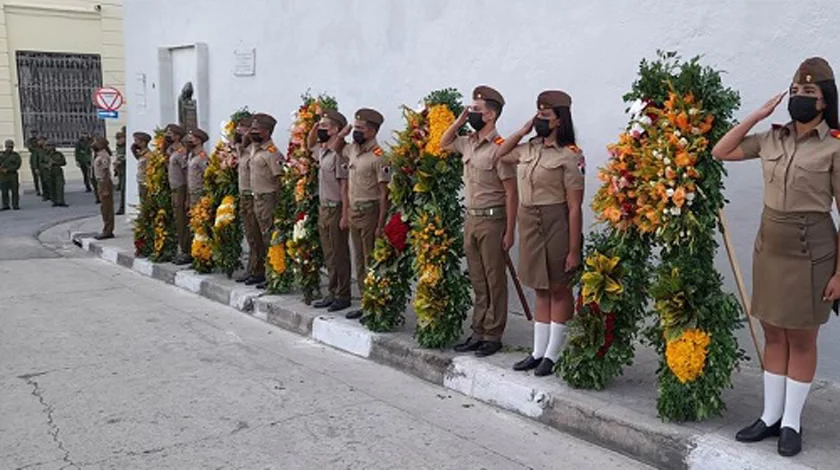 Conmemoran aniversario 65 del Levantamiento Armado de Santiago de Cuba