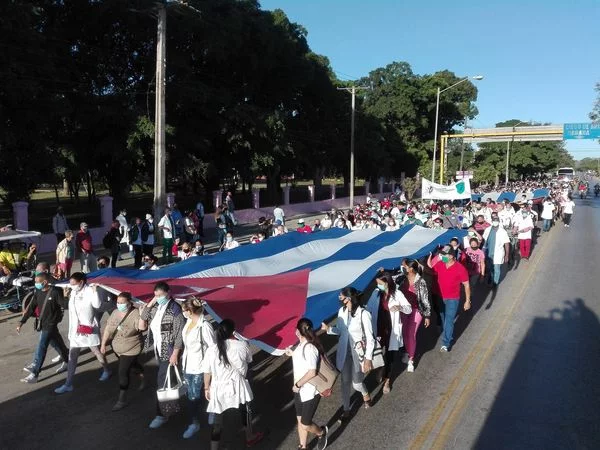 Estudiantes de medicina en Camagüey reafirman compromiso con la historia (+ Audio y Post)