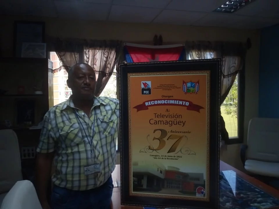Camagüey Television on its 37 anniversary