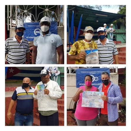 Reconocen en Camagüey a trabajadores de la construcción