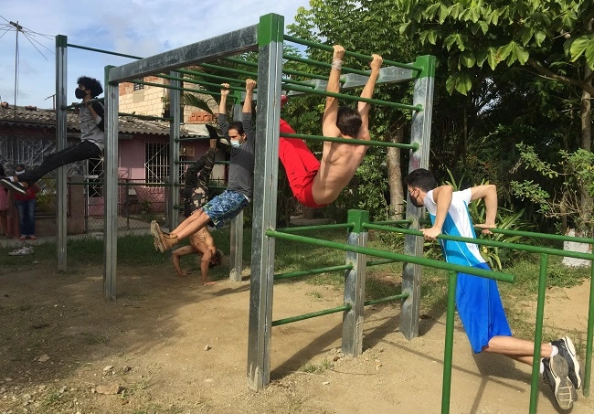 Dispone Camagüey del primer gimnasio para la práctica de la calistenia