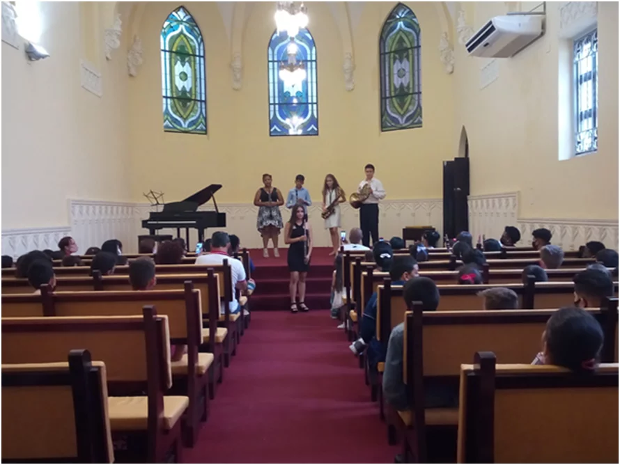 Concierto didáctico reta a jóvenes estudiantes de la enseñanza artística en Camagüey