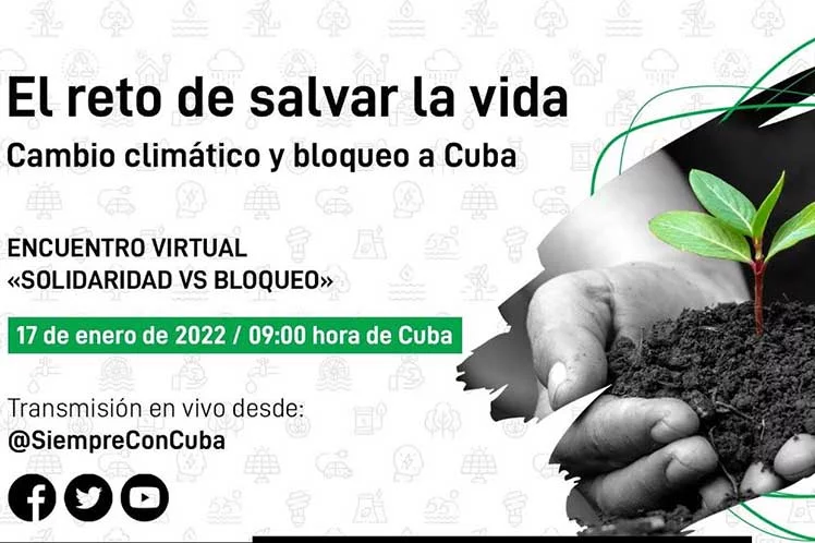 Convocan a encuentro virtual contra bloqueo a Cuba