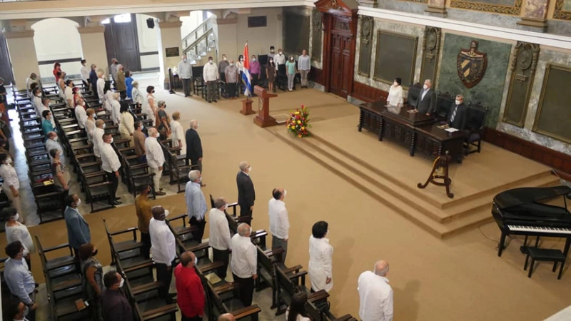 Preside Díaz-Canel al acto por aniversario del inicio de las guerras independentistas de Cuba