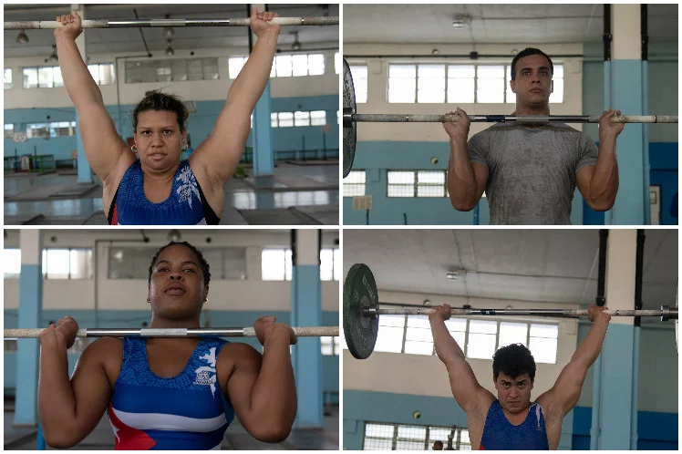 Pesistas de Cuba intensifican entrenamientos rumbo a Cali-Valle 2021