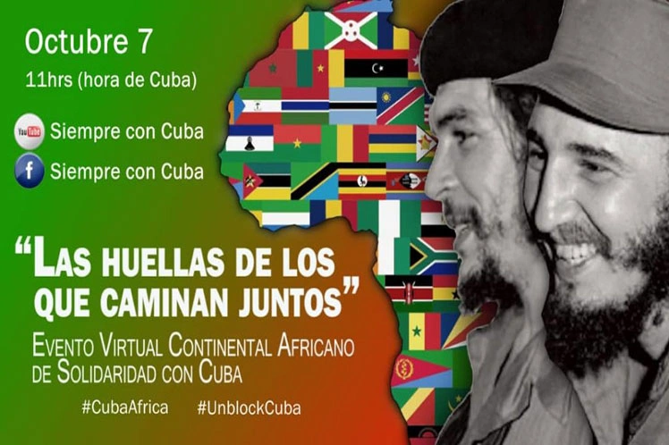 Presidente de Cuba agradece solidaridad en evento desde África