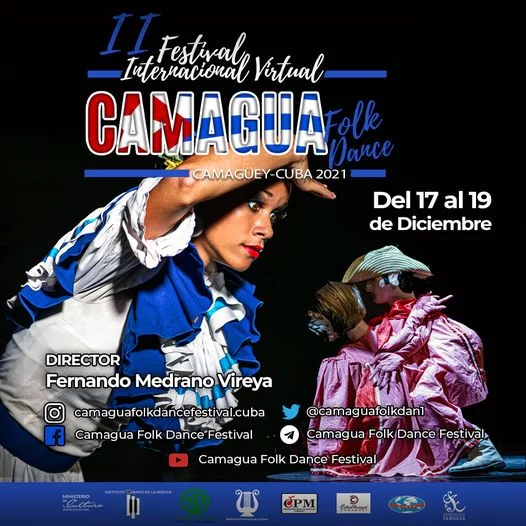 Camagua Folk Dance 2021: Camagüey nuevamente capital de la danza folklórica mundial