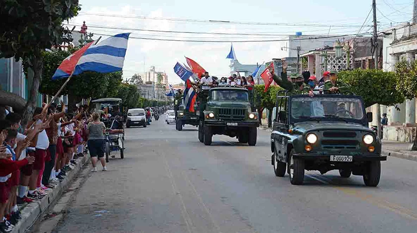 Caravana de la continuidad 63 años después