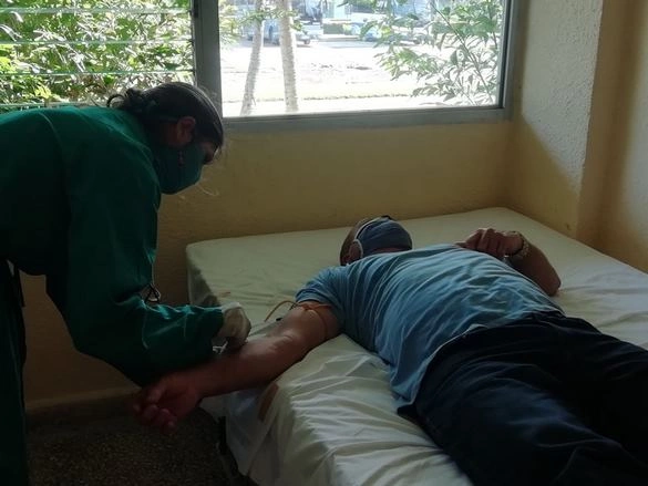Trabajadores del Turismo en Camagüey protagonizan jornada de donaciones de sangre (+ Fotos)