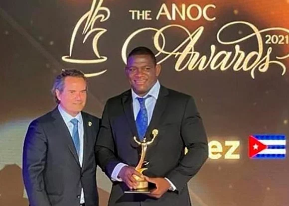 Premio internacional a Mijaín López por rendimiento destacado en 2021