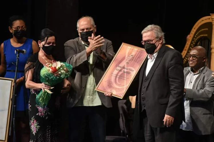 José María Vitier recibe Premio Nacional de Música en Cuba