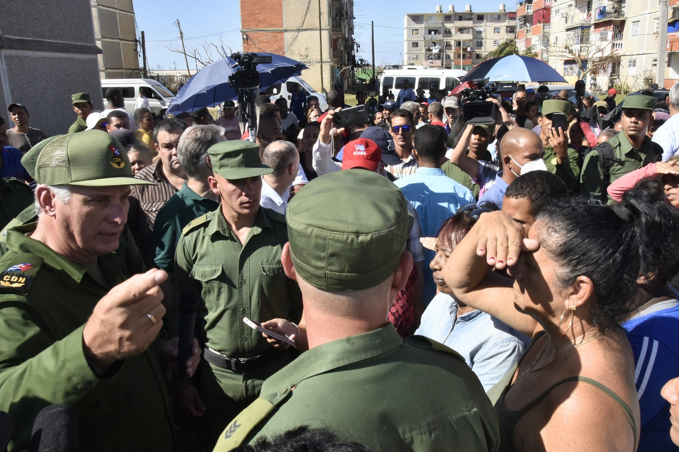 Insta presidente de Cuba a acelerar recuperación tras evento climático (+ Fotos)