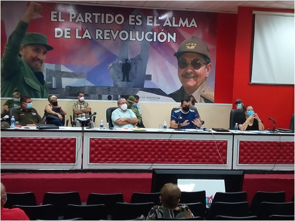 Autoridades camagüeyanas analizan situación epidemiológica y posible impacto del huracán Elsa (+ Fotos)