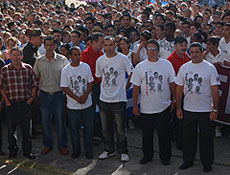 Estudiantes camagüeyanos departen con Carlos Serpa, Moisés Rodríguez y Dalexi González