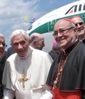 En La Habana Papa Benedicto XVI; departirá con Raúl esta tarde (+ audio y fotos)