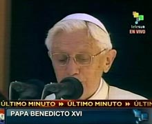 Benedicto XVI: Que nada ni nadie les quite la alegría interior