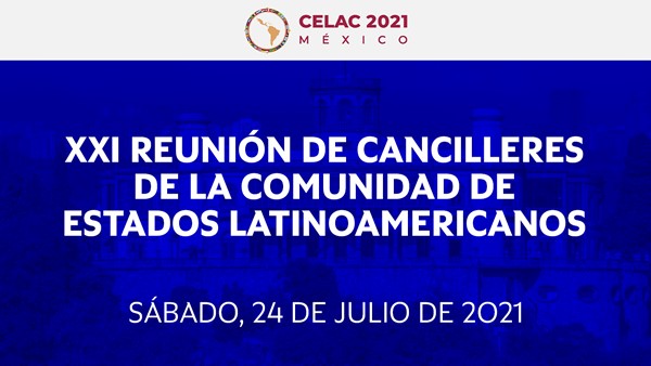 Comienza en México Reunión de Cancilleres de la Comunidad de Estados Latinoamericanos y Caribeños