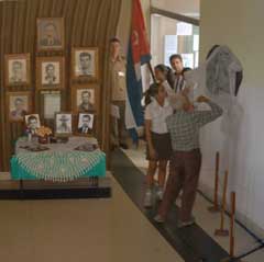 Rinden honores en Camagüey al mártir Paco Cabrera 