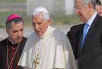 Imagen de Cristo con los brazos abiertos, regalo del Papa a México