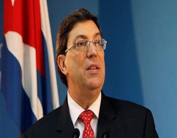 Bruno Rodríguez agradece el apoyo de Venezuela al bloqueo