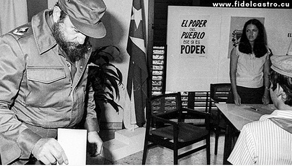 Fidel otra vez en las urnas