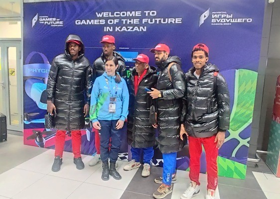  First Cuban athletes arrive at the Future Games
