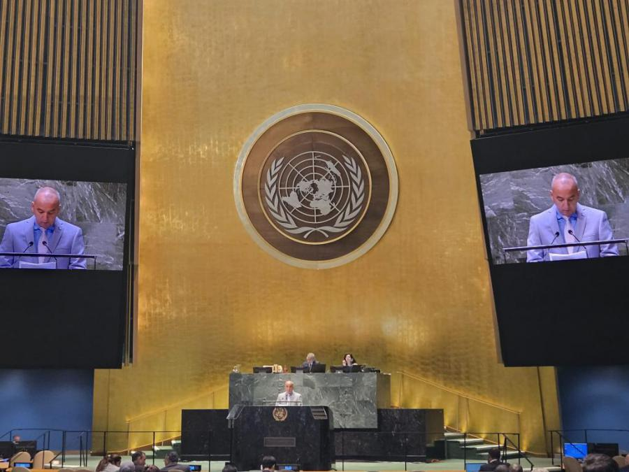 Cuba calls to reverse historical injustice against Palestine at the United Nations