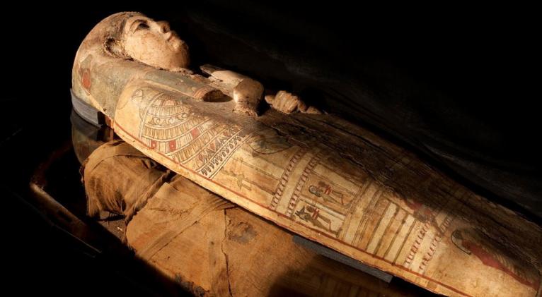 Reconstruction of the face of a princess buried in Egypt 2,500 years ago
