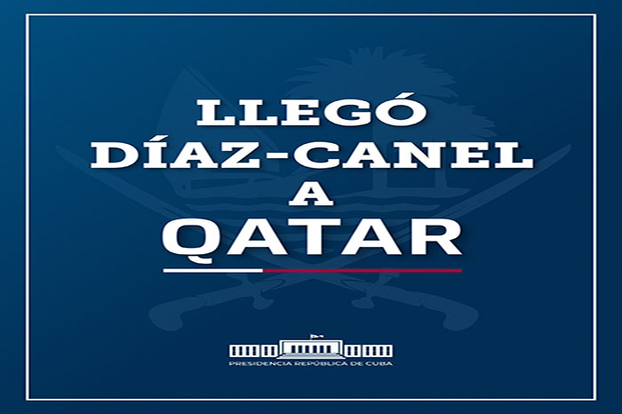 Inicia Presidente cubano visita oficial a Catar