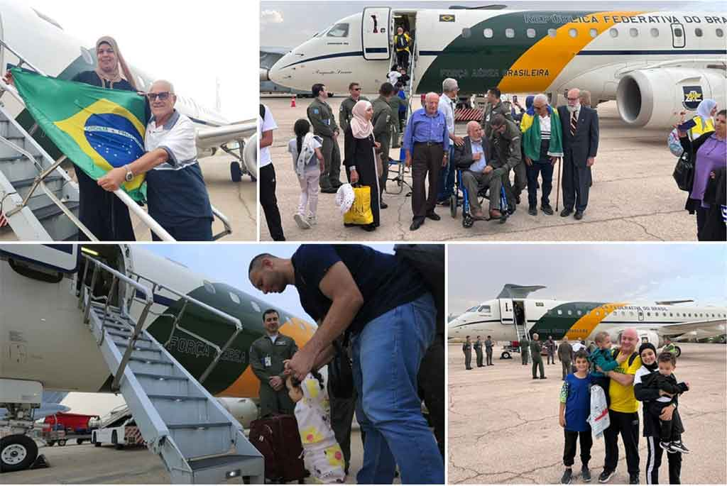 Brazil evacuated 32 people from the West Bank