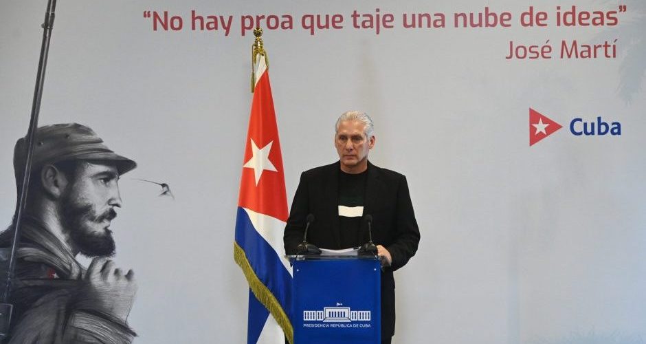 Versión taquigráfica de la comparecencia del presidente cubano Miguel Díaz-Canel