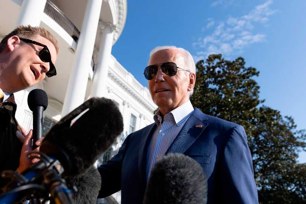 Biden rechazó que exista un alto el fuego en Gaza