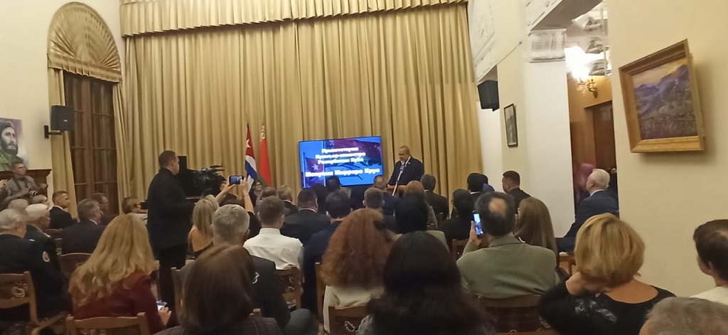 Cuba apoyará a Belarús en todas las plataformas internacionales